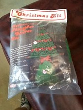 Fibre Craft Christmas Kit Macrame Jingle Tree New