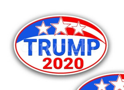 Pegatinas Trump 10 Pegatinas Mini Pro Trump Rojas, 3 Pulgadas - Foto 5