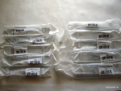 Lot of Ten (10) Polished Chrome 128mm Center to Center Cabinet Pulls - Picture 1 of 3