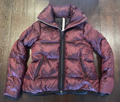 Lululemon Cloudscape Jacket *Short Goose Down Dark Adobo sz 2