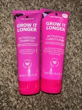 Lee Stanford Grow It Longer Shampoo & Conditioner  Set 8.4oz Each - RARE FIND-