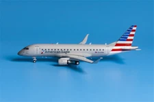 GeminiJets For AMERICAN EAGLE ERJ-175 N233NN 1/200 DIECAST plane Pre-built Model