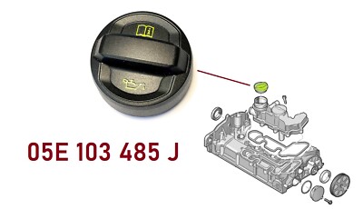 Öleinfülldeckel Öldeckel Skoda Octavia Combi (5E5) 1.5 TSi DADA  150PS