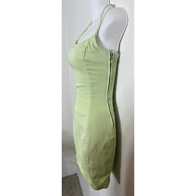 H&M Lime Light Green Mini Dress, Size XS NWT | eBay H&M Lime Light Green Mini Dress, Size XS NWT | eBay