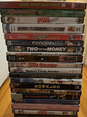 DVDs Lot 27 Movies  All Different Genres All Discs Work Great Value Buy
