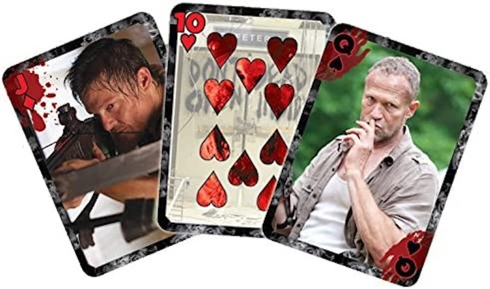 Walking Dead AMC Deck Playing Cards by Cardinal Daryl Dixon New 2 Sets of Sealed - Image 4 of 4