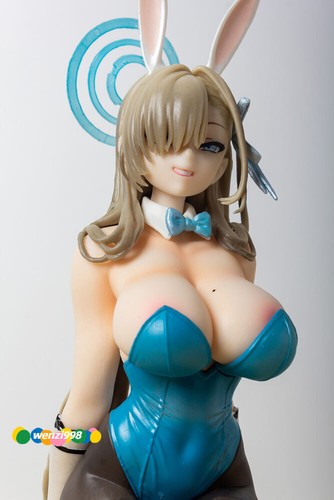 Blue Archive Ichinose Asuna Bunny Girls Figure PVC Toy Sexy Model 28CM No Box - Picture 3 of 8