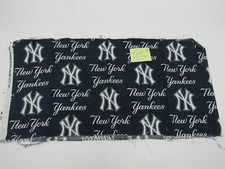 New York City Yankees Fabric Quilt Cotton 9"x38" Baseball