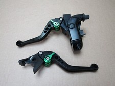 Kawasaki Ninja 650 EX MLFA 12,698 miles handlebar levers pair (14314)