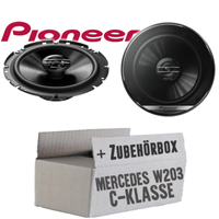 Pioneer Lautsprecher FüR Mercedes C-Klasse W203 Front TüR Boxen 16Cm 2-Wege Koax