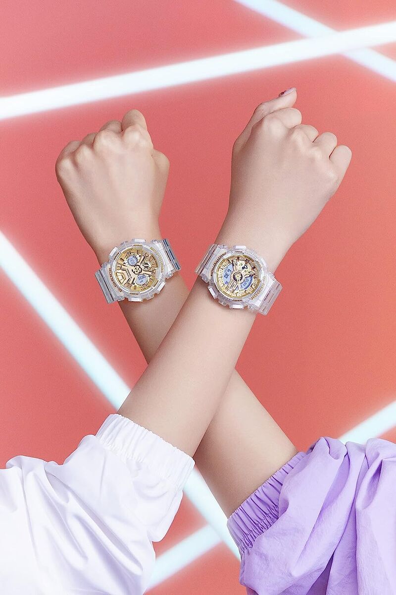 CASIO G-Shock GMA-S110SG-7AJF Skeleton x Gold Women Watch CASIO G-Shock GMA-S110SG-7AJF Skeleton x Gold Women Watch