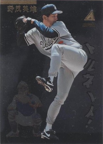 1995 Pinnacle Zenith Edition #48 Hideo Nomo RC Japanese With Mike