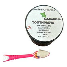 Natural Toothpaste – No Fluoride, SLS, or Harmful Chemicals!
