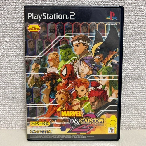 MARVEL VS. CAPCOM 2 New Age of Heroes Sony Playstation2 PS2 Game Japan Region