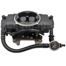 Holley Sniper Stealth Efi 4150 Efi Dual Inlet Fuel Line With Gauge