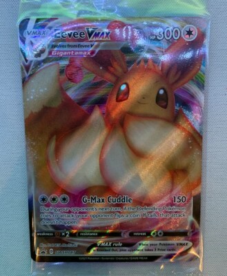 Eevee VMAX - SWSH087 - Rare Holo Promo Card - Pokemon Shining Fates | eBay