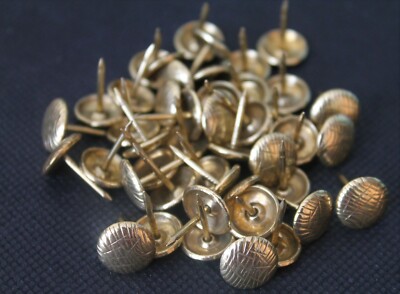 MroMax Polsternägel 11mm - 100 Stück Flache Nägel Für Möbel, Sofa, Kopfboard (10mm Lang)