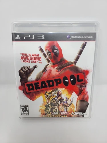 Deadpool (Sony PlayStation 3, 2013) PS3 Tested & Working Complete CIB