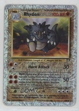 Rhydon Reverse Foil Pokemon Legendary Collection #35 2002 on eBay
