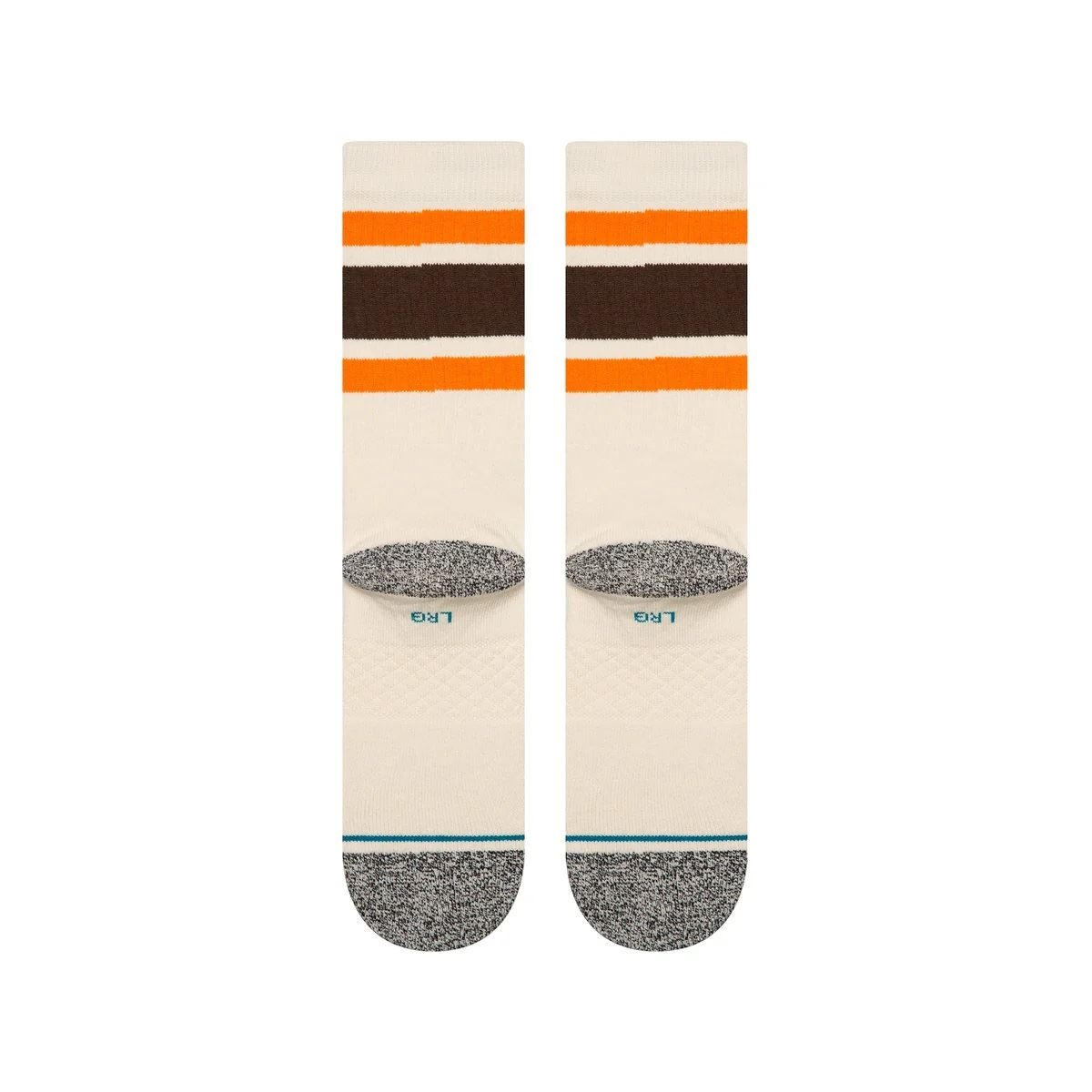 Boyd St Mens Crew Offwhite Socks Stance thumbnail 3