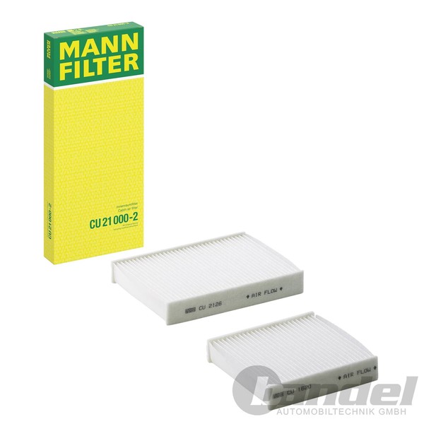 Mann Innenraumfilter Pollenfilter FüR CitroËN C3 C4 DS3 DS5 DS DS Peugeot-image