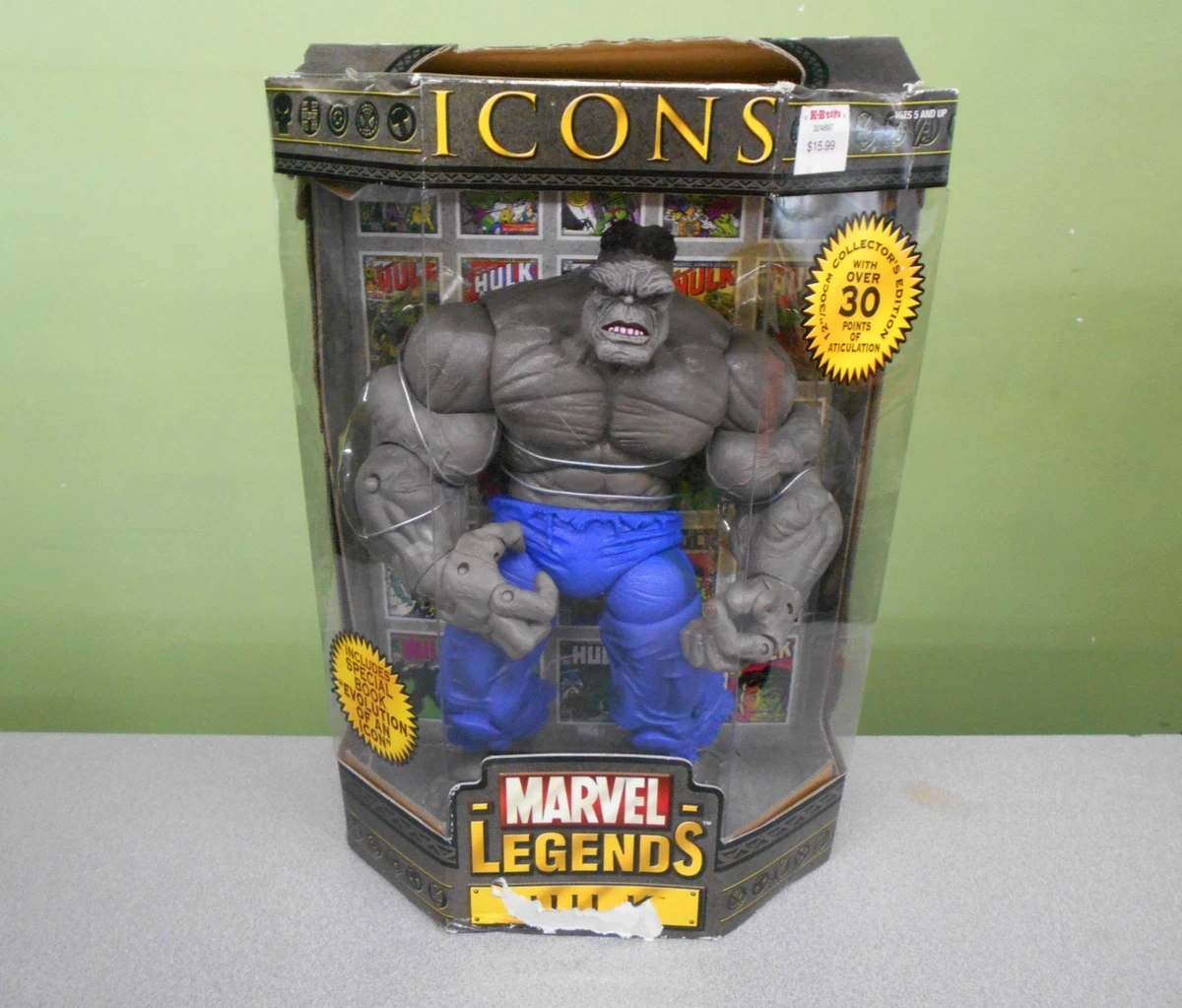 Marvel Legends Icons Hulk for sale | eBay