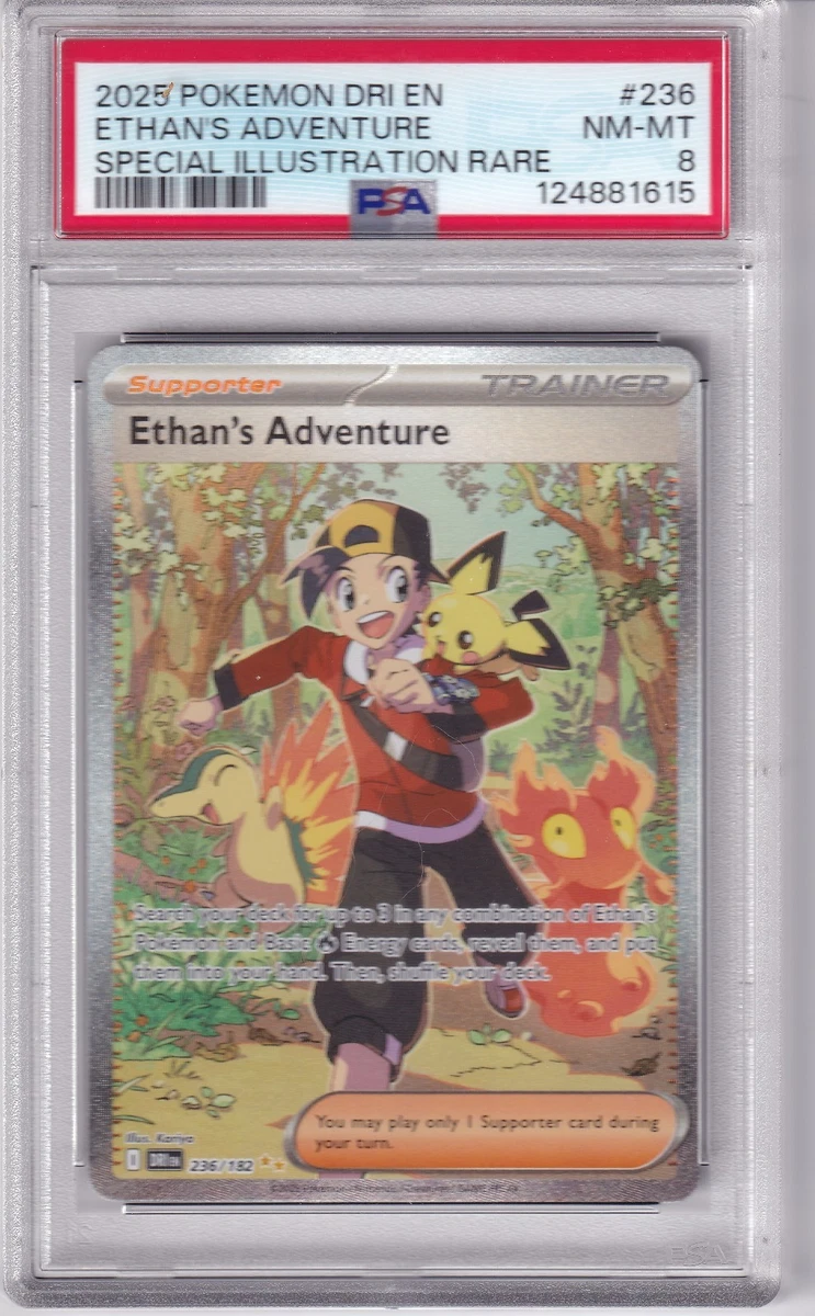 Ethan's Adventure Pokémon TCG Cards for sale