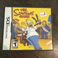 The Simpsons Game Nintendo DS, 2007 CIB