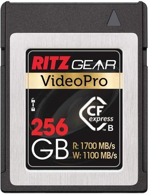 Ritz Gear 256GB High-Speed CFexpress Type B Card - FREE SHIPPING