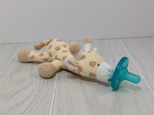 Mary Meyer Wubbanub Giraffe Plush Pacifier Holder beige Brown