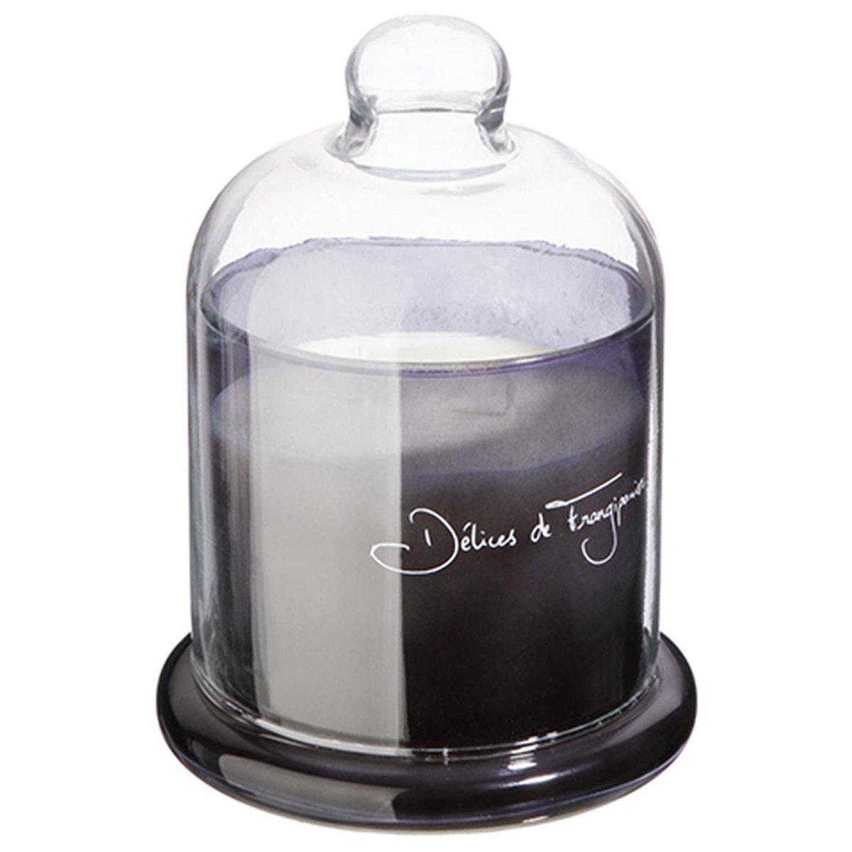 Bougie Parfumée Loyd Délices Frangipanier 650g sous Cloche Idée Cadeau