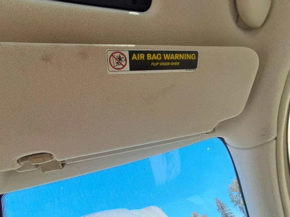 Parasol de pasajero tipo 211 iluminado E63 para 03-09 MERCEDES CLASE E 3676958 Foto 2 de 4