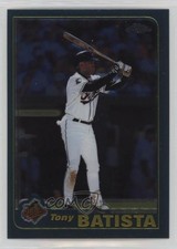 2001 Topps Traded & Rookies Chrome Tony Batista #T89 0w7