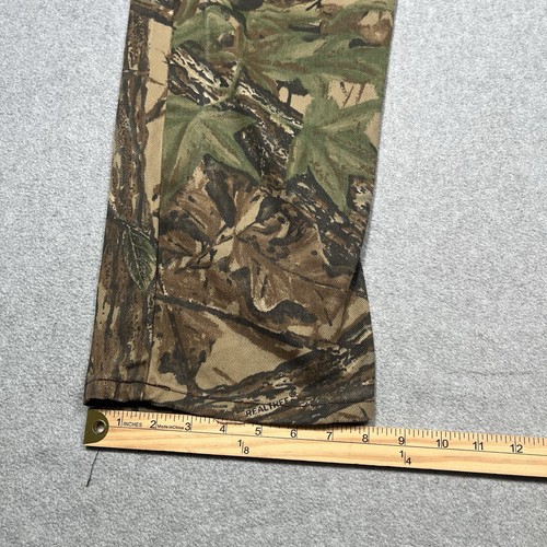 Vintage Duxbak Camouflage Jeans Herren 36x32 Realtree Denim gerades Bein Hose 90er USA - Bild 15 von 21