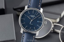 Mühle 29er Stahl Automatik Herrenuhr Ref. M1-25-72-200-LB Box & Papiere 2023