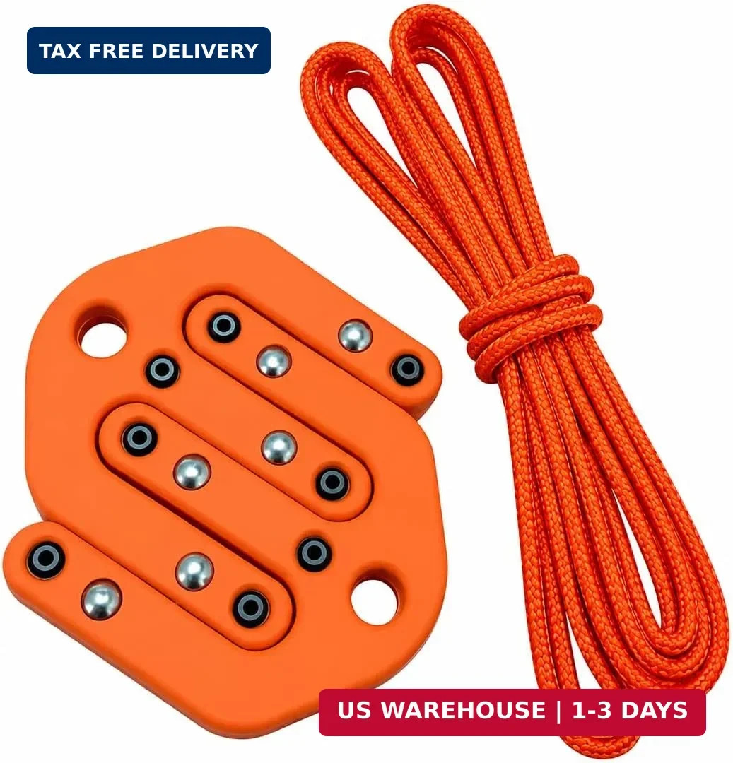 Game & Gear Hoist Block and Tackle System, Ultralight Portable Nylon Hunting Hoi