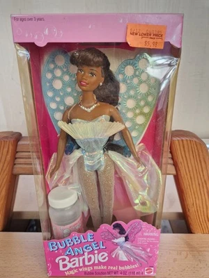 Bubble Angel Barbie AA Vintage NRFB Collector 90s Mattell - Bild 1 von 4