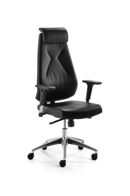Mayer | Chefsessel myBESTMIND | Schwarz | Gestell Aluminium poliert