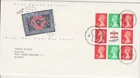 GB Stamps First Day Cover Booklet Pane X1016m from DX12 Agatha Christie 1991