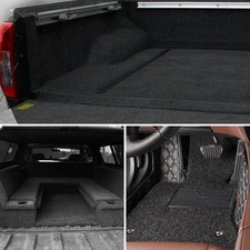 Automotive Universal Floor Interior Carpets Black Non-woven Fabric Car Carpet