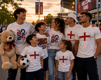 England Fußball 2026 Coming Home T-Shirt Spieltag Fankleidung Herren Damen Kinder