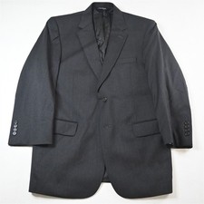 Jos A Bank 41R Gray 100 Wool Gordon Mens Blazer Suit Jacket Sport Coat