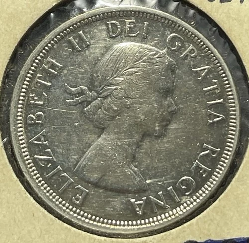 Canada 1953 Dollar Silver Coin : ASW  0.600 oz-PF9602705