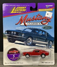 Johnny Lightning Mustang Classics 1967 Shelby GT Red 1997