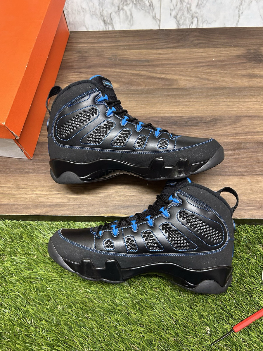 Nike Air Jordan 9 Retro Photo Blue Black Bottom (B-Grade Nike Air Jordan 9 Retro Photo Blue Black Bottom (B-Grade