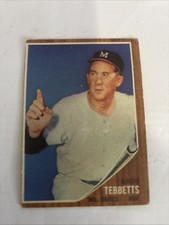 1962 Topps Birdie Tebbetts