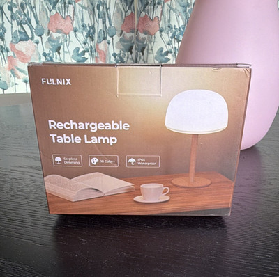 FULNIX TL01 LED Table Lamp Touch Dimmable Color Changing IP65 USB