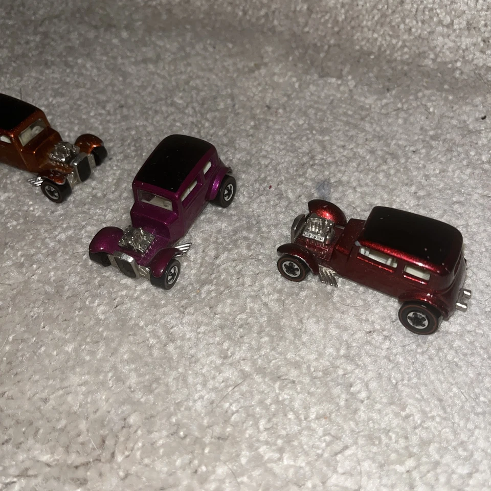Ford Vicky 1968 Redline 32 metálico rojo naranja púrpura Hot Wheels Foto 3 de 4