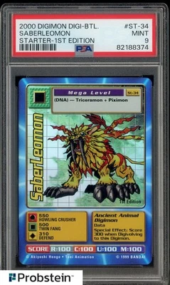 saberleomon digimon card Baseball Card Binder 2025 Sports Trading Card with Sleeves Holder Albu –  Toytooth main image 0