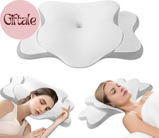 Cervical Neck Pillow for Sleeping Ergonomic Pillow for Sleep Apnea, Neck Pain,